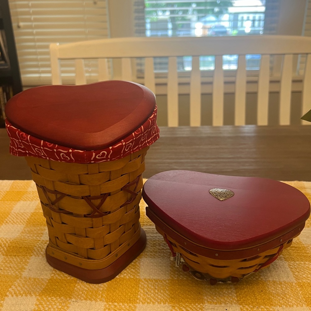 Longaberger Sweetheart Set **Limited Edition**